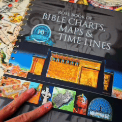 Book of Bible Charts, Maps, and Time Lines